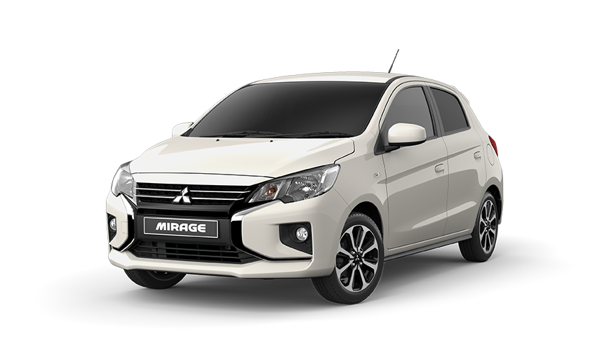Mitsubishi finished in Pure White
