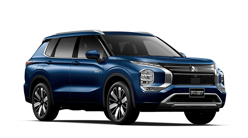 Mitsubishi finished in Atlantic Blue