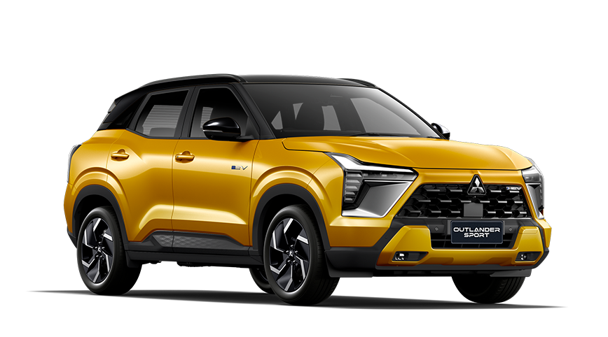 Mitsubishi finished in Volt Yellow