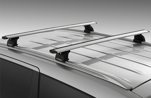 Roof Rack System accessory on a Mitsubishi